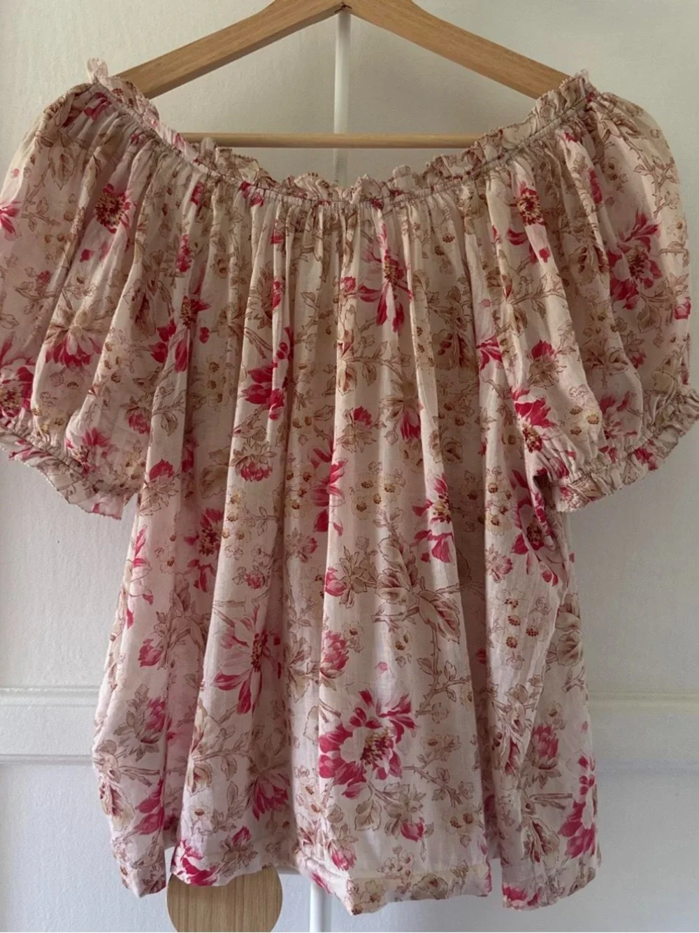 Doen Federica Blouse in Fleurs de Provence